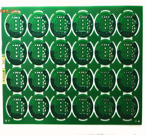 PCB with Peelable mask
