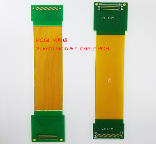 2L rigid & flex PCB 